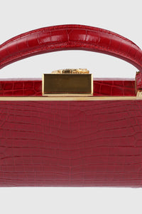 Kwanpen Crocodile Leather Handbag - #11