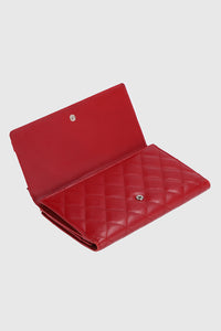 Red Leather wallet - #6