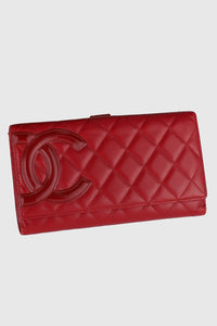 Red Leather wallet - #7