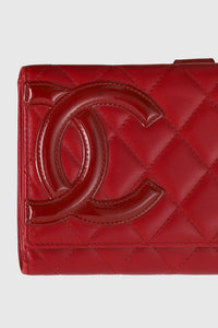Red Leather wallet - #8