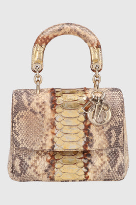 Be Dior Python Leather Bag - #1
