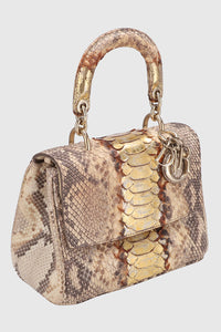 Be Dior Python Leather Bag - #3