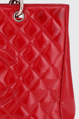 Chanel Vernix Leather Shopping Bag - #3
