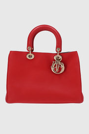 Diorissimo Grained Leather Handbag