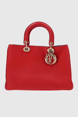 Diorissimo Grained Leather Handbag - #1