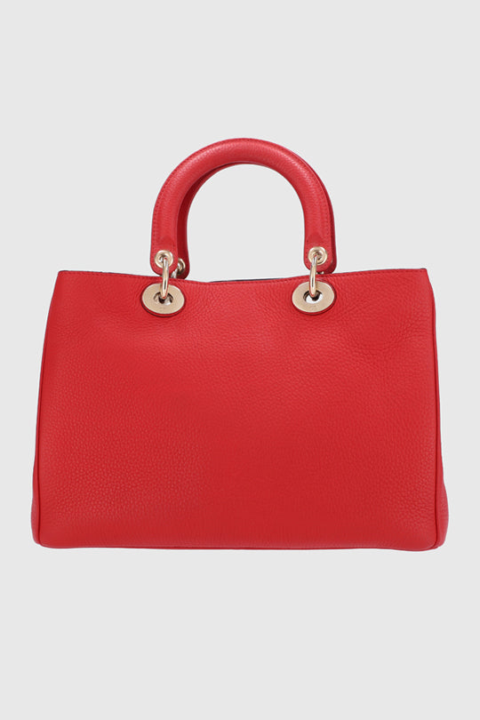 Diorissimo Grained Leather Handbag