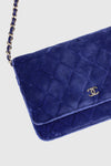 secondary Chanel Velvet Classic Flap Bag