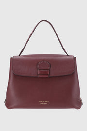 Banner House Leather Check Tote Bag