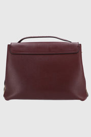 Banner House Leather Check Tote Bag