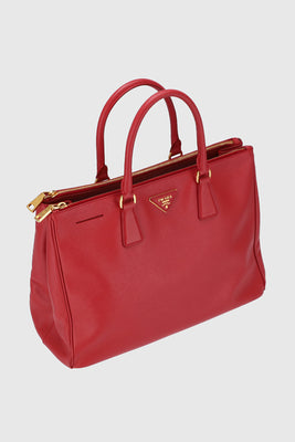 Prada Saffiano Red Bag - #5