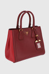 secondary Prada Red Saffiano Bag