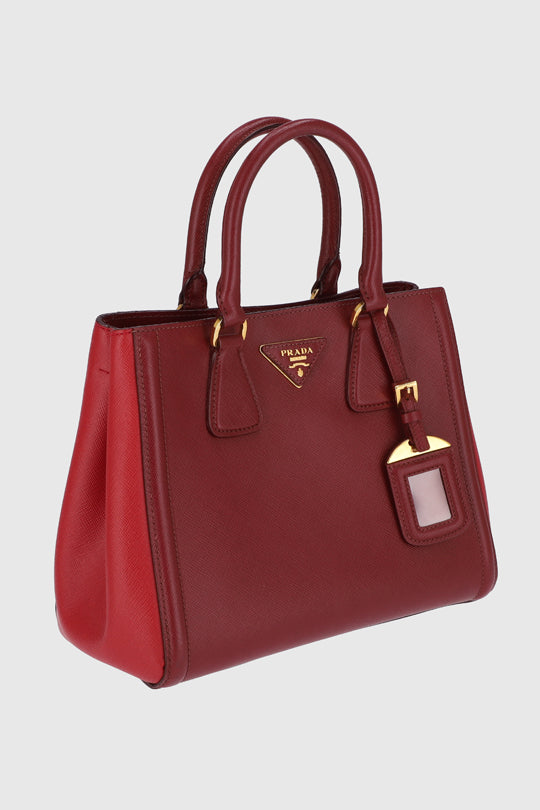 Prada red satchel Clearance
