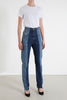 ELV Denim Mid/ Dark Blue Straight Leg Jeans - #1