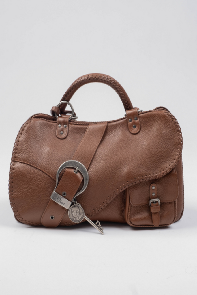 Gaucho Double Dior Saddle Bag Secondhand Dior Bags Match Style