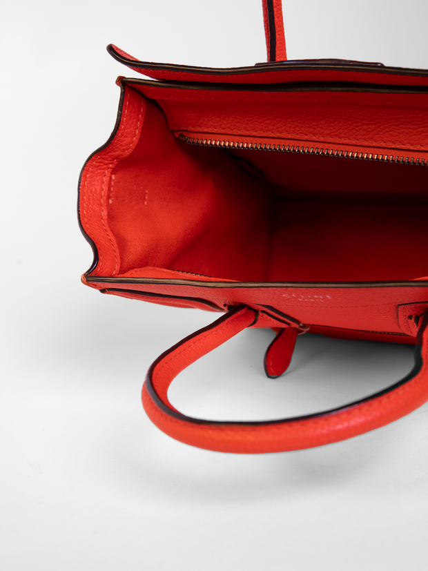 حقيبة سفر يدوية جلدية بتصميم نانو لاغيدج من سيلين