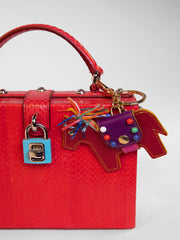 حقيبة يد جلدية من دولتشي أند غابانا