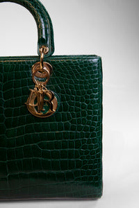 حقيبة يد جلدية من كريستيان ديور - #4