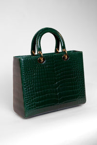 Crocodile leather handbag - #3