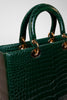 Crocodile leather handbag - #2