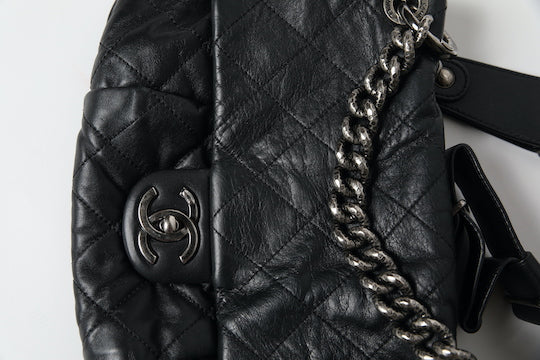 Chanel Cream Lambskin Trianon Messenger Bag  LuxuryPromise