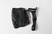 Coco Pleats Calfskin Messenger Flap Bag - 2012 Runway