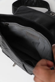 Coco Pleats Calfskin Messenger Flap Bag - 2012 Runway