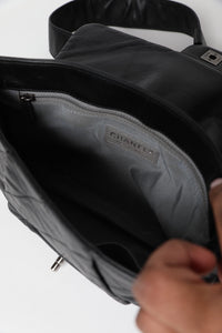 Coco Pleats Calfskin Messenger Flap Bag - 2012 Runway - #6