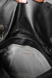 Coco Pleats Calfskin Messenger Flap Bag - 2012 Runway