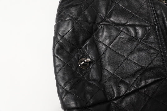 Coco Pleats Calfskin Messenger Flap Bag - 2012 Runway