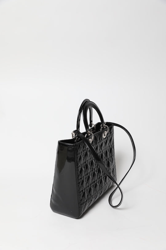 Lady Dior Calfskin Handbag