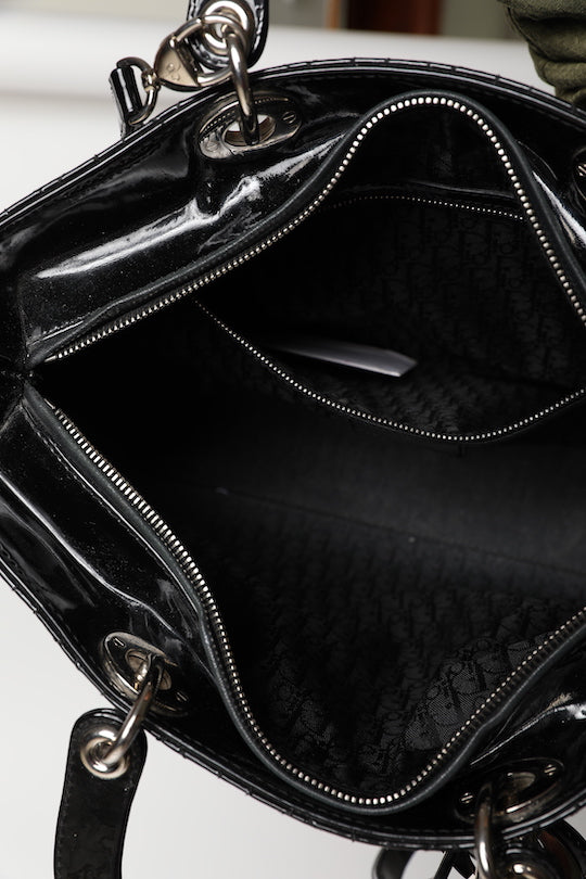 Lady Dior Calfskin Handbag