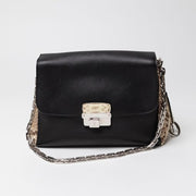 Diorling Python Leather Shoulder Bag