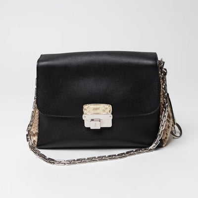 Diorling Python Leather Shoulder Bag - #1