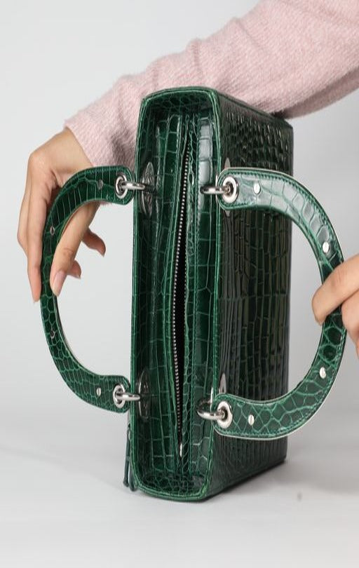 Dior Crocodile Leather Handbag