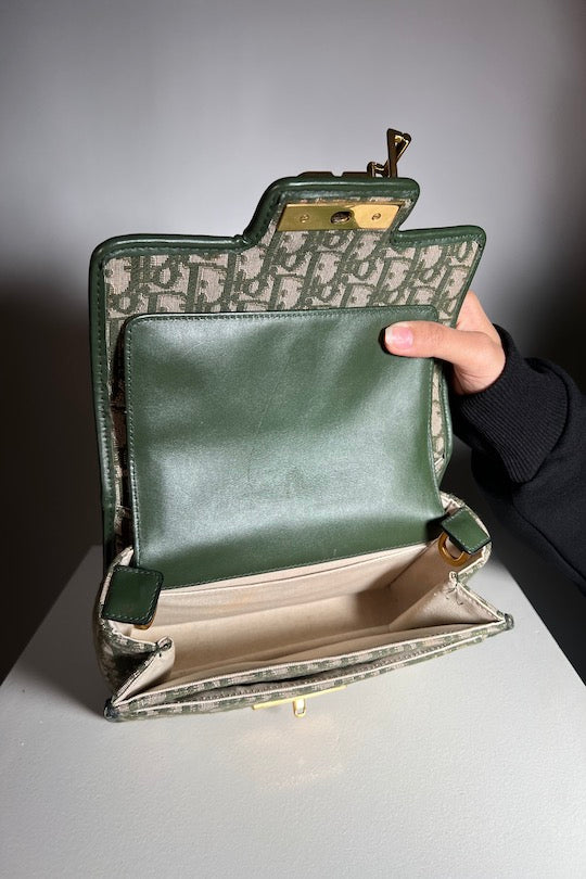 Dior X Harrods Oblique Pop-Up Collection Calf Skin Shoulder bag