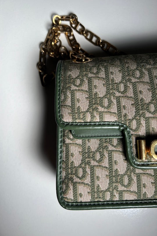Dior X Harrods Oblique Pop-Up Collection Calf Skin Shoulder bag