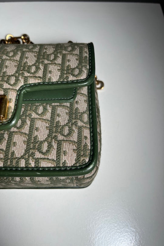 Dior X Harrods Oblique Pop-Up Collection Calf Skin Shoulder bag