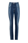 secondary ELV Denim Mid/ Dark Blue Straight Leg Jeans