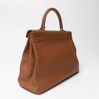 Retourne Kelly Clemence Leather Handbag - #2