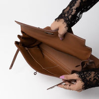 Retourne Kelly Clemence Leather Handbag - #7
