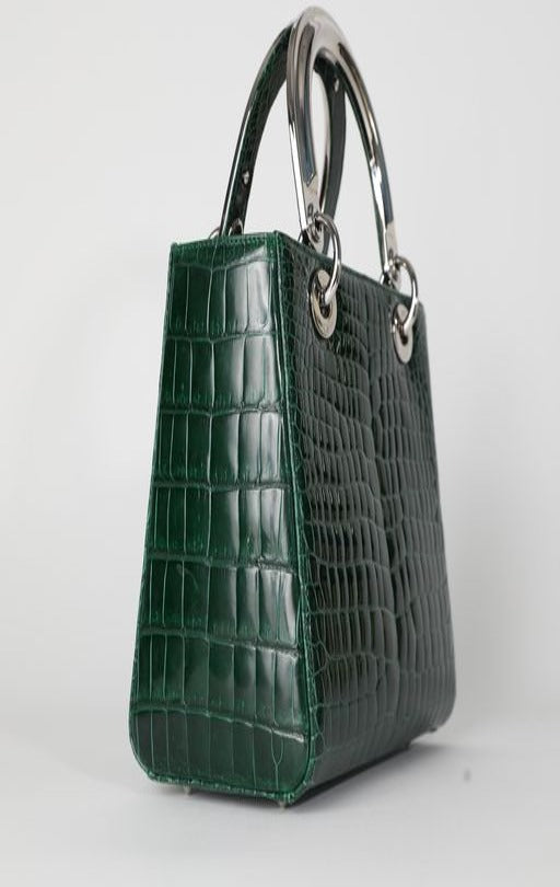 Dior Crocodile Leather Handbag